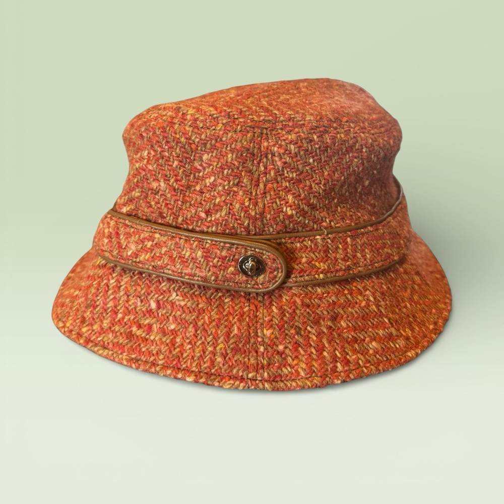 Coach Y2K Scaro Herringbone Crusher Hat